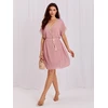 Italy Moda Suknelė-DHJ-SK-1508.12-šviesiai rožinė