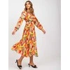 Italy Moda Suknelė-DHJ-SK-15163.84-oranžinė