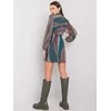 Italy Moda Suknelė-DHJ-SK-15265.90-mėlyna