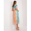 Italy Moda Suknelė-DHJ-SK-15967-2,86-šviesiai mėlyna
