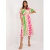Italy Moda Suknelė-DHJ-SK-15967-2,86-tamsiai rožinė