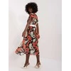 Italy Moda Suknelė-DHJ-SK-17258.01-juoda-raudona