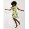 Italy Moda Suknelė-DHJ-SK-17259-1,81-šviesiai žalia