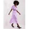 Italy Moda Suknelė-DHJ-SK-17260.90-šviesiai violetinė