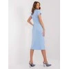 Italy Moda Suknelė-DHJ-SK-17302K.93-šviesiai mėlyna