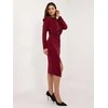 Italy Moda Suknelė-DHJ-SK-18206.67-bordo