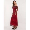 Italy Moda Suknelė-DHJ-SK-18702.40-raudona