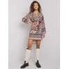Italy Moda Suknelė-DHJ-SK-5766-1.32X-tamsiai mėlyna