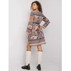 Italy Moda Suknelė-DHJ-SK-5766-1.32X-tamsiai mėlyna