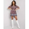 Italy Moda Suknelė-DHJ-SK-5766.60-tamsiai mėlyna
