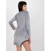 Italy Moda Suknelė-DHJ-SK-6509.82P-pilka