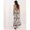 Italy Moda Suknelė-DHJ-SK-7772.25-balta-juoda
