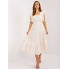 Italy Moda Suknelė-DHJ-SK-8352.04-šviesiai smėlio spalvos