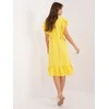 Italy Moda Suknelė-DHJ-SK-8921.98-geltona