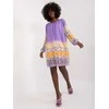 Italy Moda Suknelė-DHJ-SK-N8524.14X-violetinė