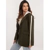 Italy Moda Švarkas moterims -DHJ-MA-A8398.14X-khaki
