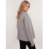 Italy Moda Megztinis-DHJ-SW-17690.21-pilkas
