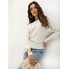 Italy Moda Sweter-IR-SW-3202.98-ecru