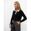 Italy Moda Sweter-IR-SW-55003.73-juoda