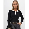 Italy Moda Sweter-IR-SW-55003.73-juoda