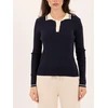 Italy Moda Sweter-IR-SW-55003.73-tamsiai mėlyna