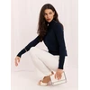 Italy Moda Sweter-IR-SW-57816.11-tamsiai mėlyna