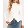 Italy Moda Sweter-IR-SW-57817.17-ecru