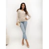 Italy Moda Sweter-IR-SW-57822.01P-smėlio spalva