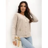 Italy Moda Sweter-IR-SW-57822.01P-smėlio spalva