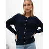Italy Moda Sweter-IR-SW-57852.71-tamsiai mėlyna