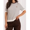 Italy Moda Sweter-IR-SW-57881.99-balta ir-ruda