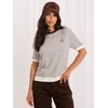 Italy Moda Sweter-IR-SW-57881.99-balta ir-ruda