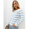 Italy Moda Sweter-IR-SW-57886.36-šviesiai mėlyna