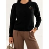 Italy Moda Sweter-IR-SW-57888.84-juoda