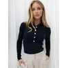 Italy Moda Sweter-IR-SW-57910.03-tamsiai mėlyna