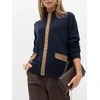 Italy Moda Sweter-IR-SW-57915.85-tamsiai mėlyna