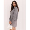 Italy Moda Sweter-IR-SW-A6-9618.29-pilka