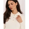 Italy Moda Sweter-IR-SW-AC-19702.14-ecru