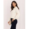 Italy Moda Sweter-IR-SW-AC-19702.14-ecru