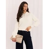 Italy Moda Sweter-IR-SW-AC-19702.14-ecru