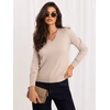 Italy Moda Sweter-IR-SW-BWE602.13P-smėlio spalva