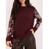 Italy Moda Sweter-IR-SW-C17123.98-bordinė
