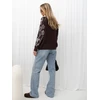 Italy Moda Sweter-IR-SW-C17123.98-ciemny ruda