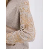 Italy Moda Sweter-IR-SW-C17123.98-smėlio spalva