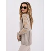 Italy Moda Sweter-IR-SW-C17123.98-smėlio spalva