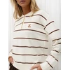 Italy Moda Sweter-IR-SW-G9717.46-jasny smėlio spalva