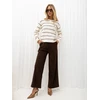 Italy Moda Sweter-IR-SW-G9717.46-jasny smėlio spalva