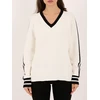 Italy Moda Sweter-IR-SW-G990.26-baltai-juodas