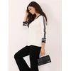 Italy Moda Sweter-IR-SW-G990.26-baltai-juodas