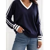 Italy Moda Sweter-IR-SW-G990.26-tamsiai mėlyna